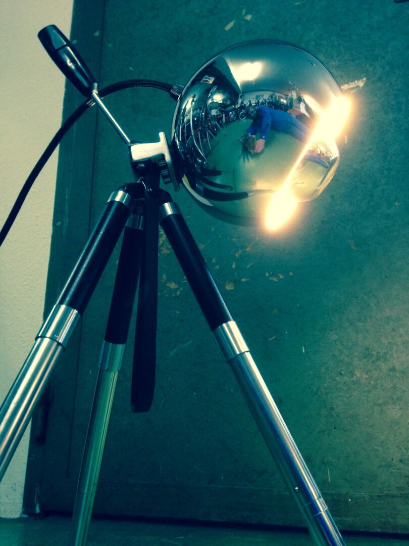 Chrome Eye Tripod