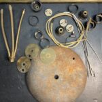 50er Jahre Tütenlampe Restauration